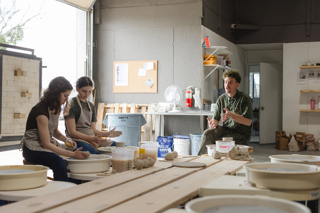 Homeschool Wheelthrowing - 4 wks - Wednesdays 9am