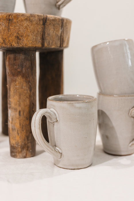 Large Morning Mug - white