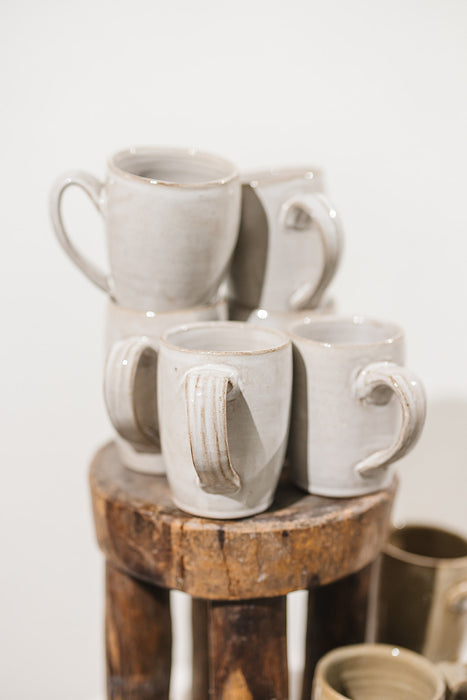 Large Morning Mug - white