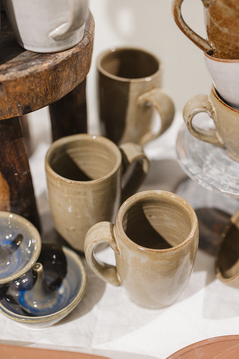 Large Morning Mug - light green