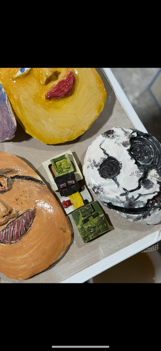 Young Adult Mask Making & Handbuilding Workshop, 14 Sept 2-5 pm