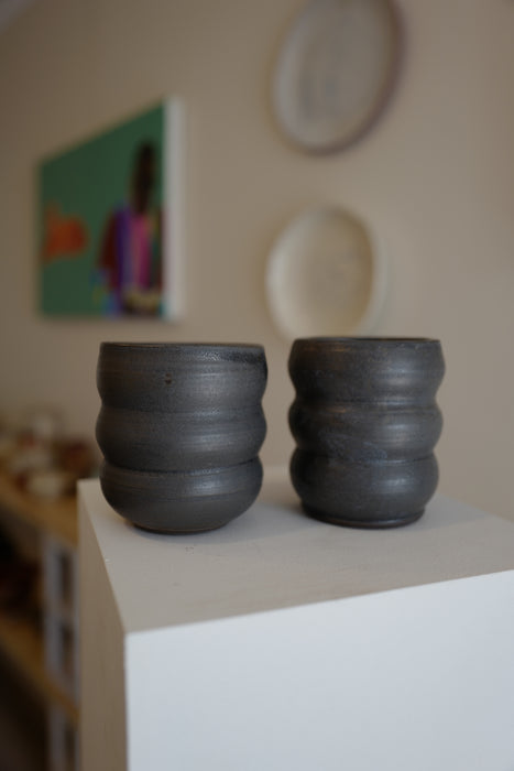 Matte Black Wine Tumblers